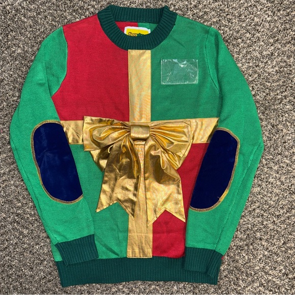 Women’s Tipsy Elves Christmas Gift Sweater - Picture 11 of 13